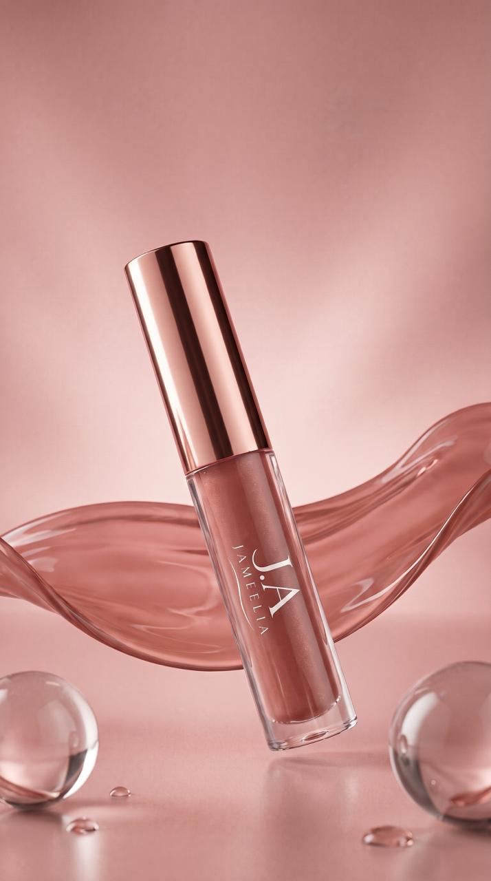Shade 03 Warm Truffle high-shine lip gloss